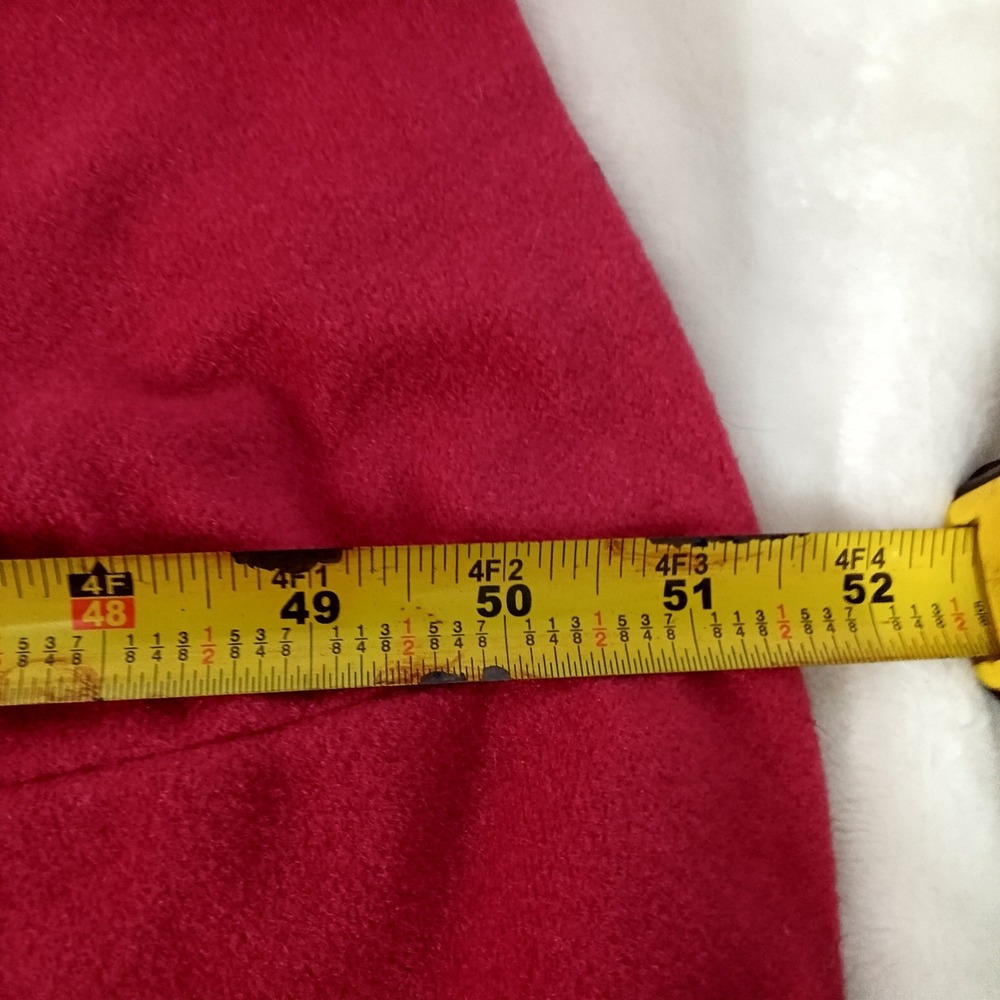 Vintage Moodsetter Pink Kaftan Robe Scalloped Quilted Collar Zip Front Large - Picture 5 of 8